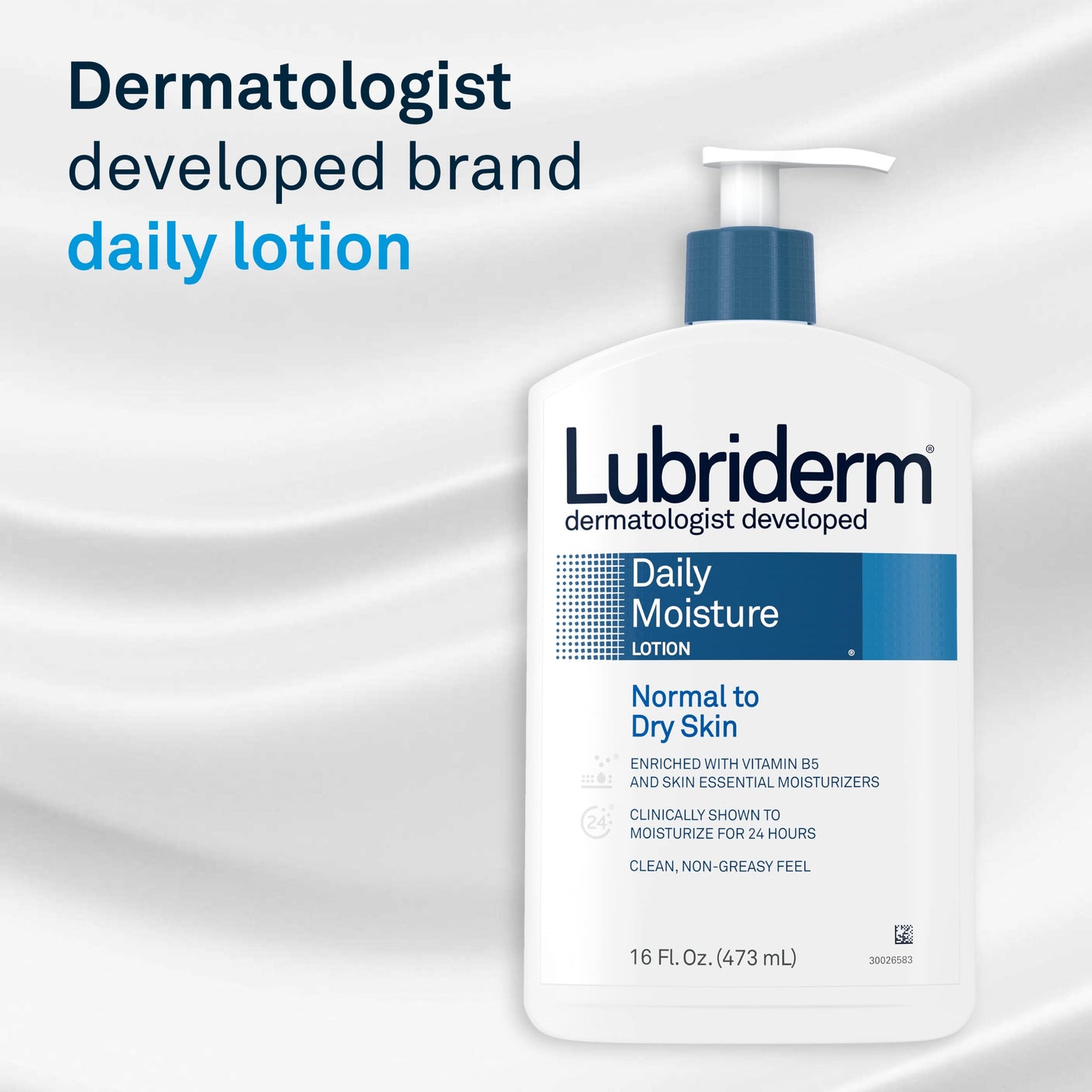 Lubriderm Daily Moisture Lotion, 16 Fl. Oz (Pack of 4)