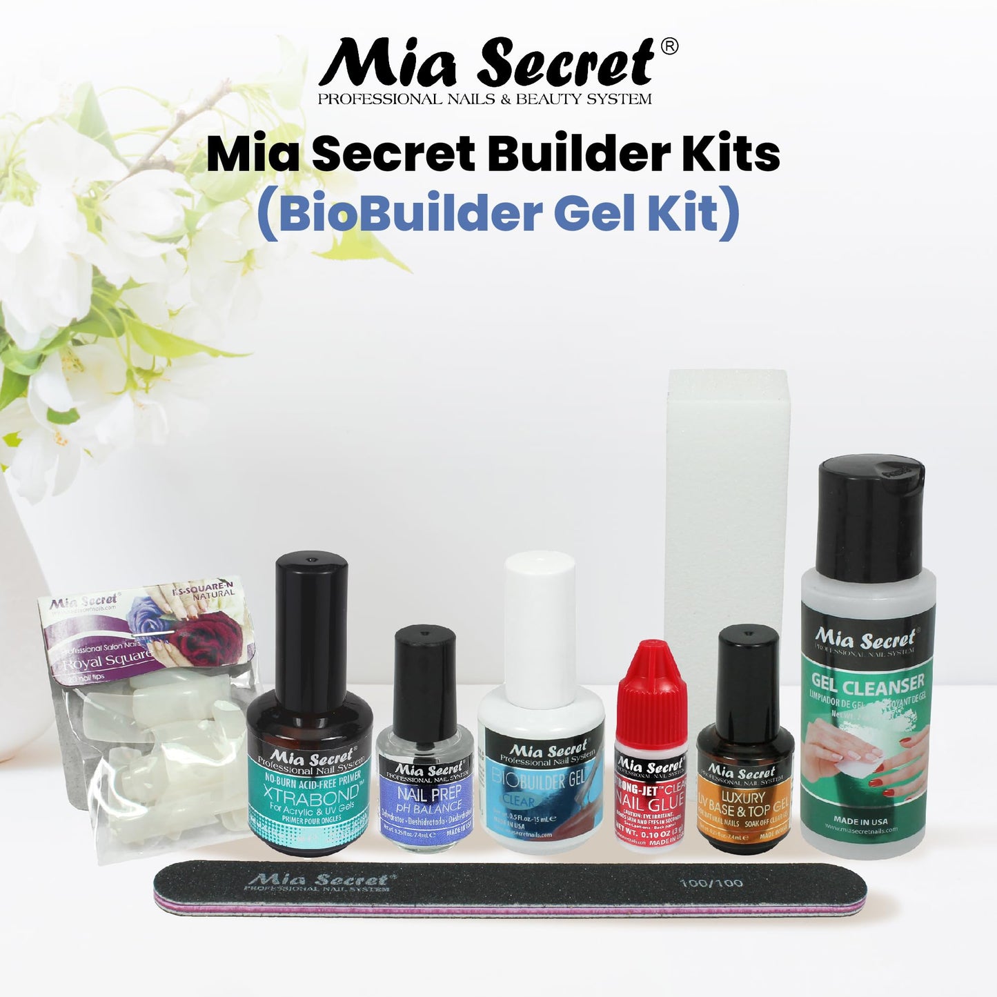Mia Secret Builder Kits (BioBuilder Gel Kit) Beauty & Personal Care Mia Secret