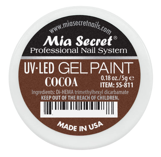 Mia Secret Professional Nail System UV/LED Gel Paint - 5 grams (Cocoa)