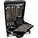 FindingKing Large Black Faux Leather Jewelry Attache Case & Locks New