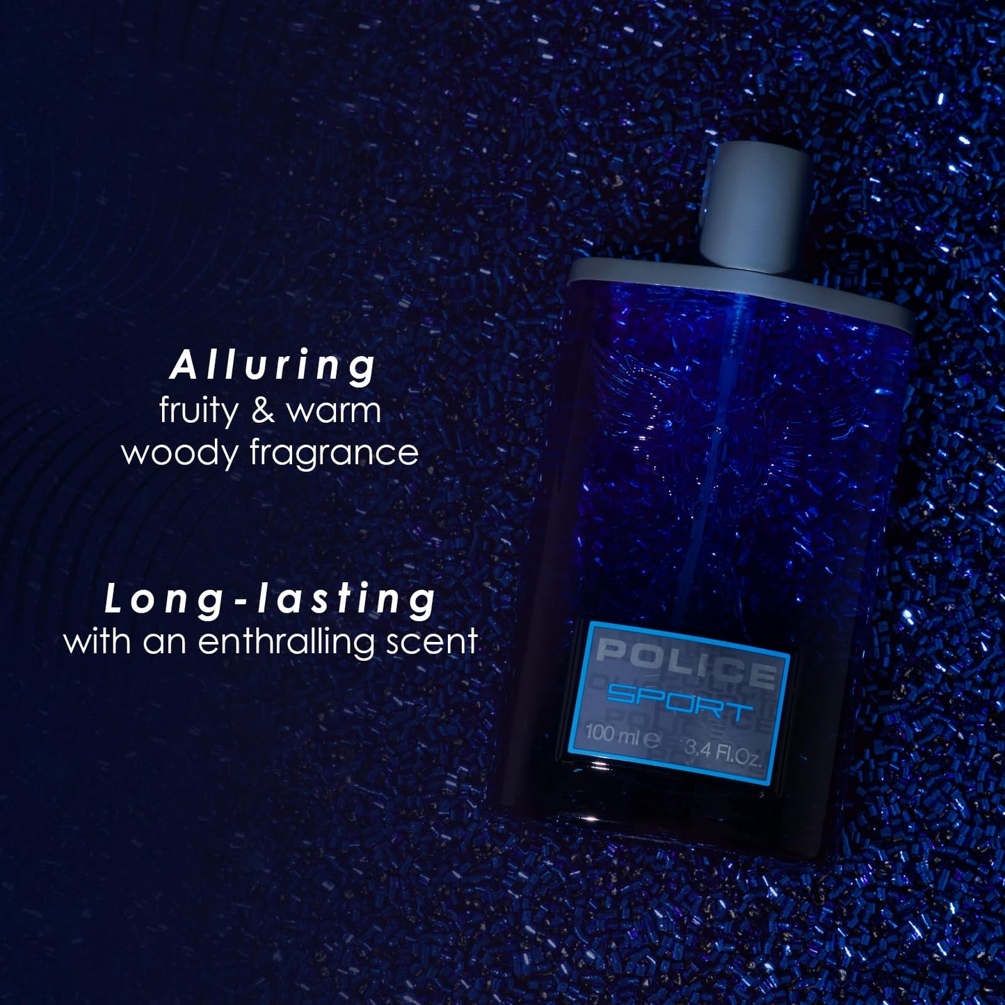 Police Sport By Police For Men - Light Long Lasting Top Men's Cologne Spray - Wild And Original Male Fragrance For Those At The Top - Fruity And Musky