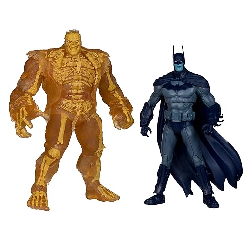 McFarlane Toys - DC Multiverse Batman & Solomon Grundy (Arkham City) 7in Action Figure and Mega Figure 2pk Gold Label