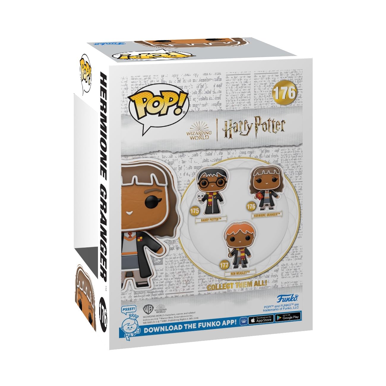 Funko POP Harry Potter: Gingerbread - Hermione Granger - Collectable Vinyl Figure - Gift Idea - Official Merchandise - for Kids & Adults - Movies…
