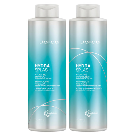 Joico HydraSplash Hydrating Shampoo and Conditioner For Fine Hair Set Beauty & Personal Care Joico