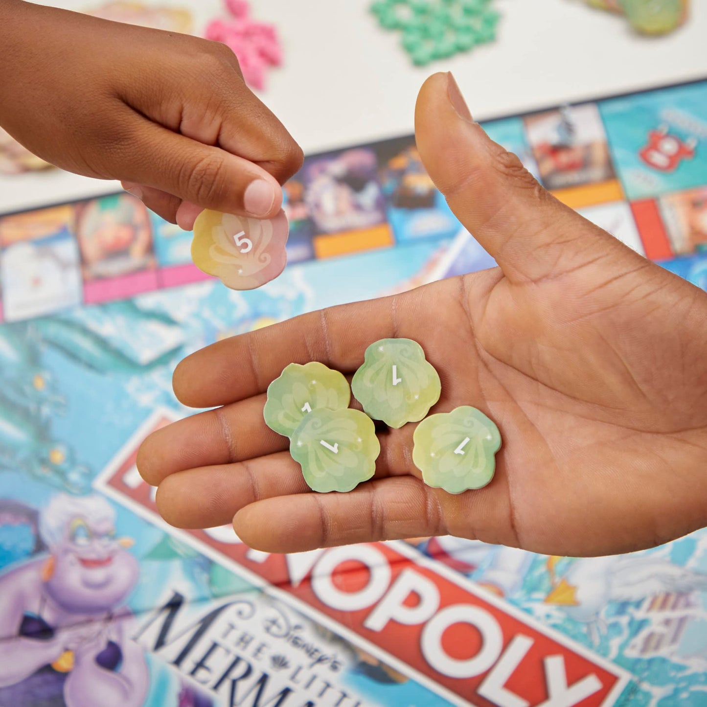 Monopoly Hasbro Gaming Disney's The Little Mermaid Edition Board Game, 2-6 Players for Family and Kids Ages 8+, with 6 Themed Tokens (Amazon…