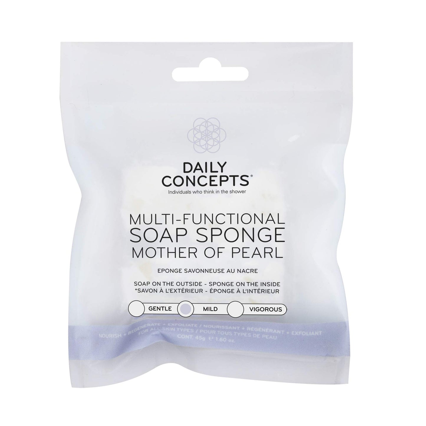DAILY CONCEPTS Multi-Functional Soap Sponge, Mother of Pearl Beauty & Personal Care DAILY CONCEPTS