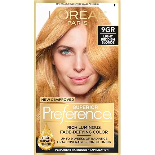 L'Oreal Superior Preference - 9GR Light Reddish Blonde (Warmer) 1 Each