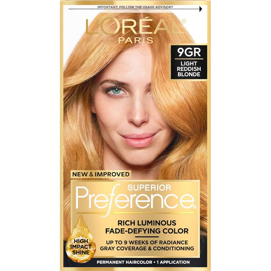 L'Oreal Superior Preference - 9GR Light Reddish Blonde (Warmer) 1 Each