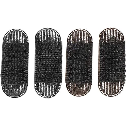 4pcs Bangs Mat Hair Clips Sponge Bump It Up Volume Base, Fluffy Cushion Hairpins for Women Girls