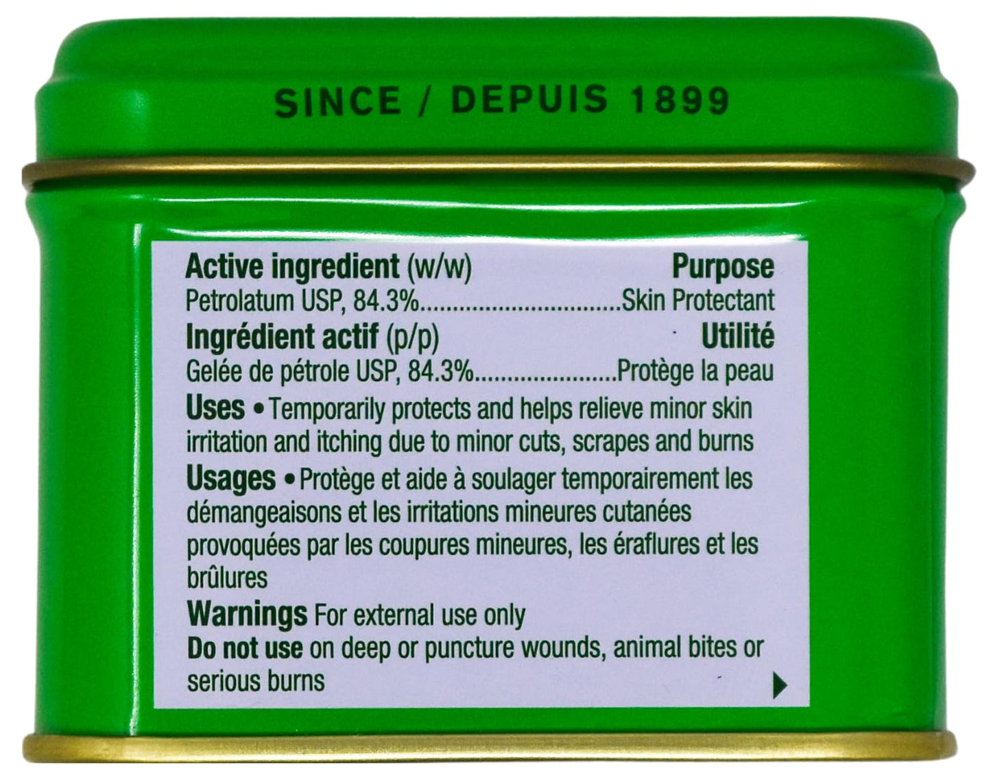 Bag Balm Vermont's Original Moisturizing for Dry Skin, Chapped Lips, Cracked Heels, Dog Paw Pads + More. 118 ml (4 oz) Tin (1)