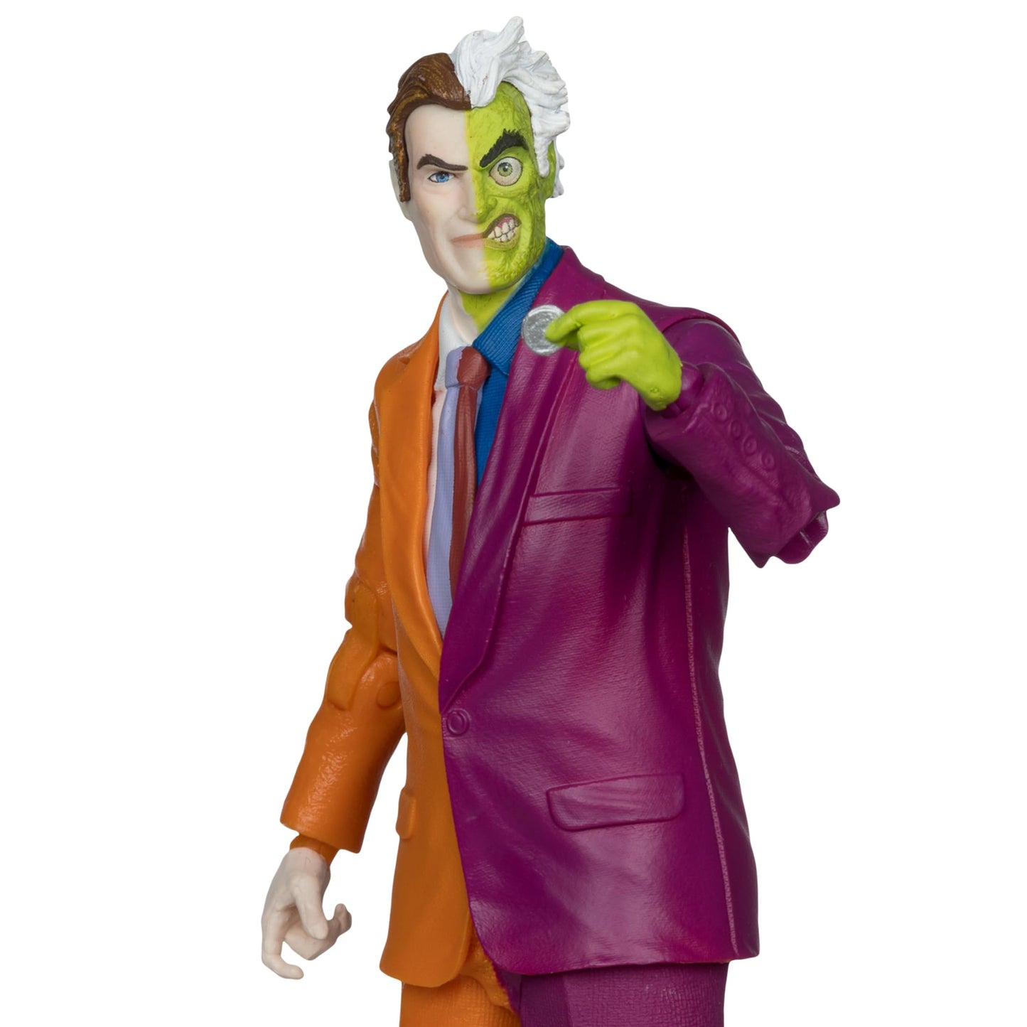 Two-Face (DC: The Silver Age) 7" Figure w/McFarlane Toys Digital Collectible