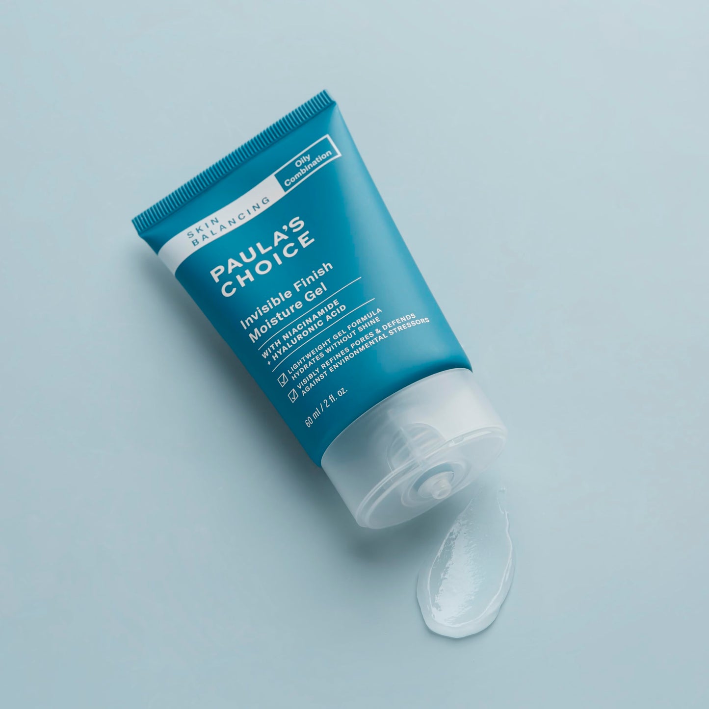 Paula's Choice SKIN BALANCING Invisible Finish Gel Face Moisturizer with Niacinamide & Hyaluronic Acid, Lightweight Face Gel Cream for Large Pores