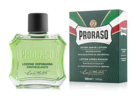 Proraso After Shave Lotion - Eucalyptus Oil & Menthol - Refreshing After Shave Splash for All Beard Types - Premium Italian Shaving for Men - 3.4oz Beauty and Personal Care Proraso