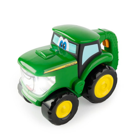 TOMY John Deere Johnny Tractor Toy Flashlight - 2-in-1 Kids Flashlight and Toy Tractor with Free Rolling Wheels - Officially Licensed John Deere…
