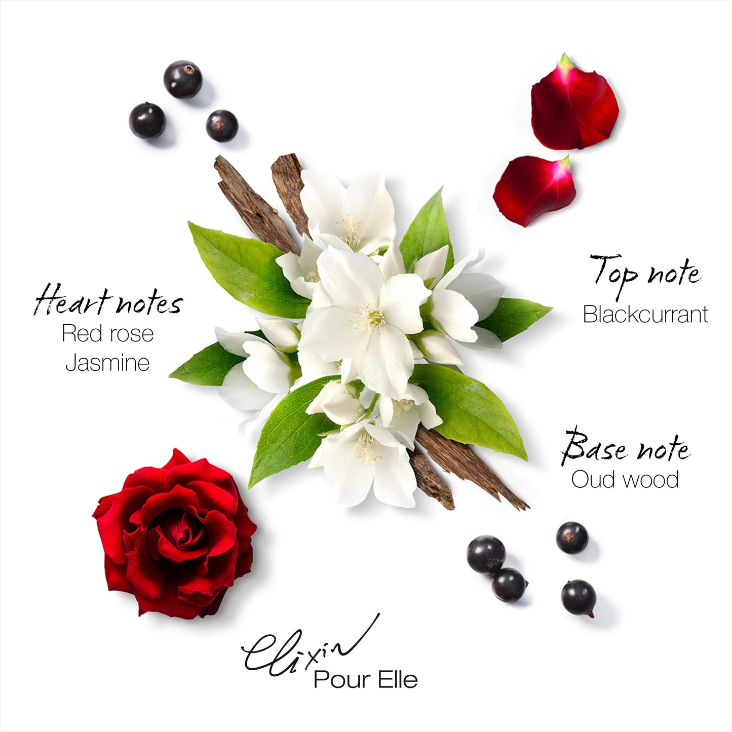 Mauboussin - Elixir Pour Elle 100ml (3.3 Fl Oz) - Eau de Parfum for Women - Floral & Oriental Scents