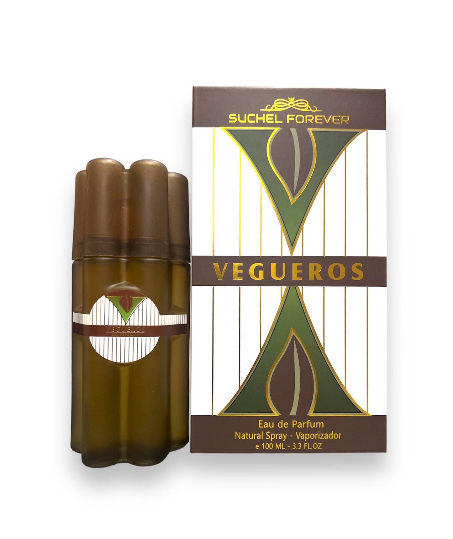 SUCHEL FOREVER Vegueros Eau de Parfum for Men (NEW IMAGE, THE SAME FRAGRANCE)