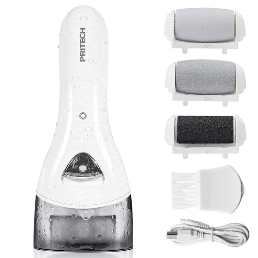 Electric Feet Callus Removers Rechargeable,Portable Electronic Foot File Pedicure Tools, Electric Callus Remover Kit,Professional Pedi Feet Care Beauty and Personal Care PRITECH Default Title