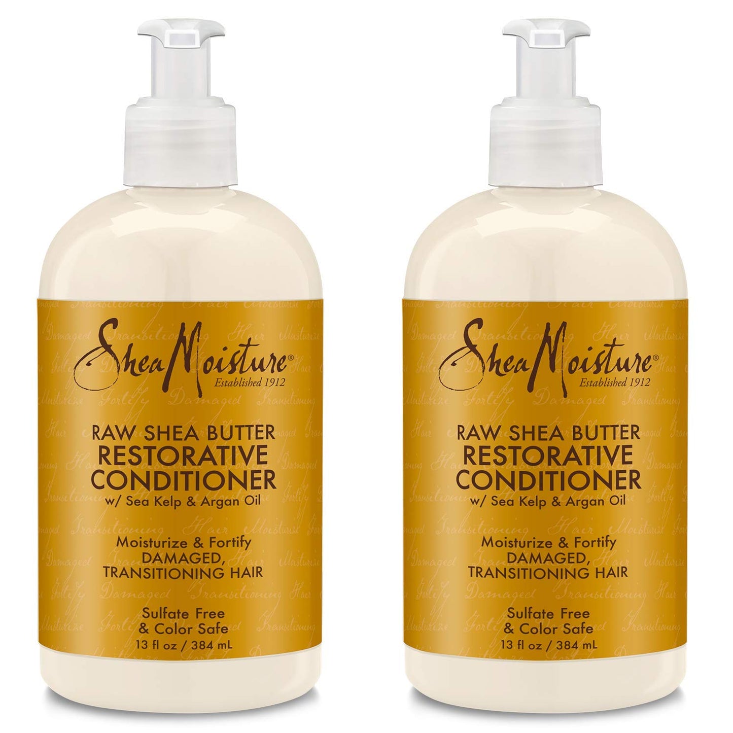 SheaMoisture Raw Shea Butter Restorative Conditioner 13 fl oz (Pack of 2)