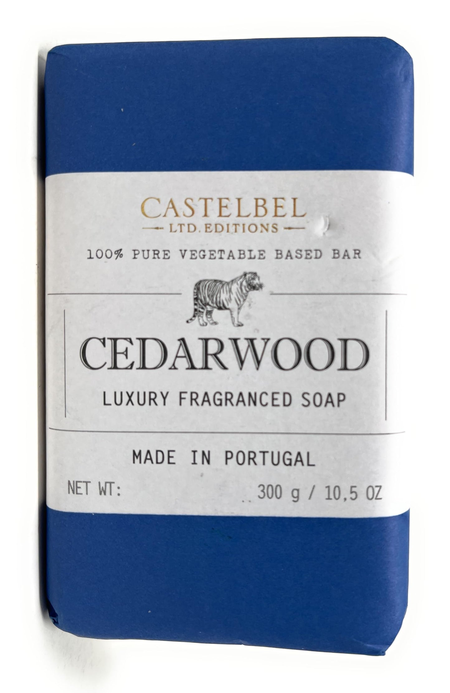 Castelbel Cedarwood Luxury Fragranced Soap, 10.5 Ounces