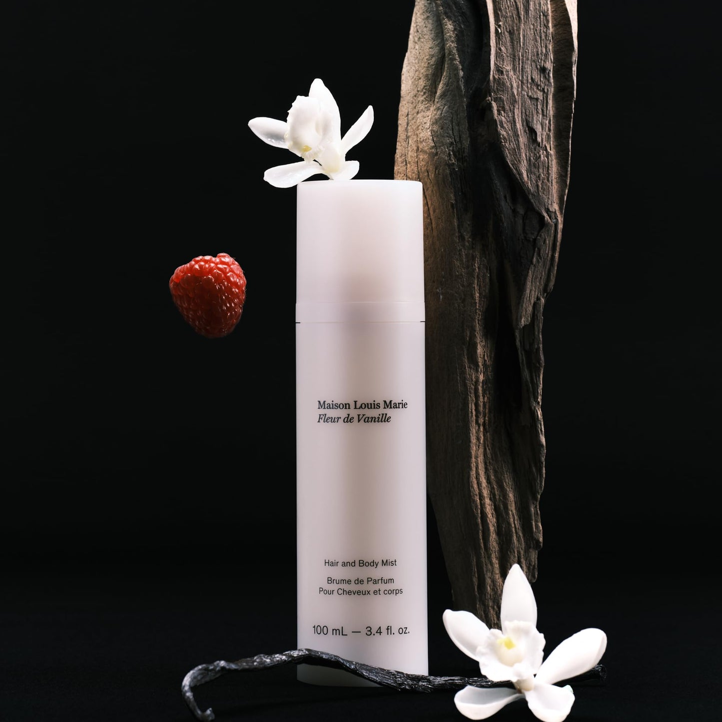 Maison Louis Marie - Fleur de Vanille Hair and Body Mist | Alcohol-Free, Hair Safe | Luxury Clean Beauty + Non-Toxic Fragrance (100mL | 3.4 fl oz)