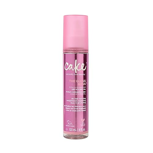 Cake Beauty The Gloss Boss Dry Styling Oil, 4 Ounces