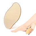 BEZOX Glass Foot File Callus Remover, Crystal Pedicure Foot Rasp for Callused, Coarse, Hard Skin Removal, Portable Hand Sized Foot Scraper for Cracked