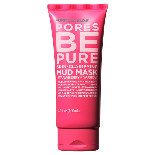 FORMULA 10.0.6 - Pores Be Pure Skin-Clarifying Mud Mask 3.4 fl oz (100ml) Beauty & Personal Care FORMULA 10.0.6