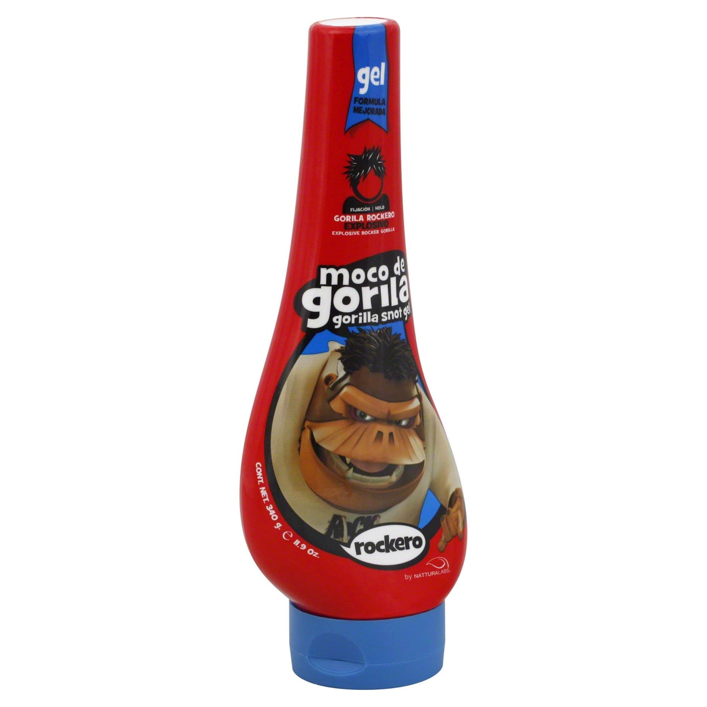 Moco De Gorila Gel Mega Hold 11.99 Ounce (Red) Rockero (355ml) (2 Pack)