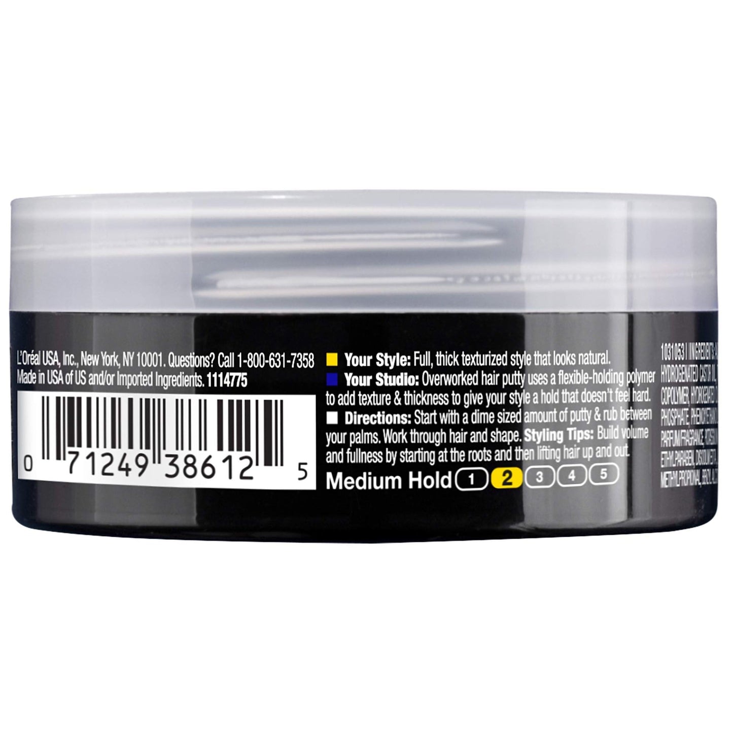 L’Oreal Paris Studio Putty Overworked 1.7 Ounce (50ml) (6 Pack) Beauty and Personal Care L'Oreal Paris