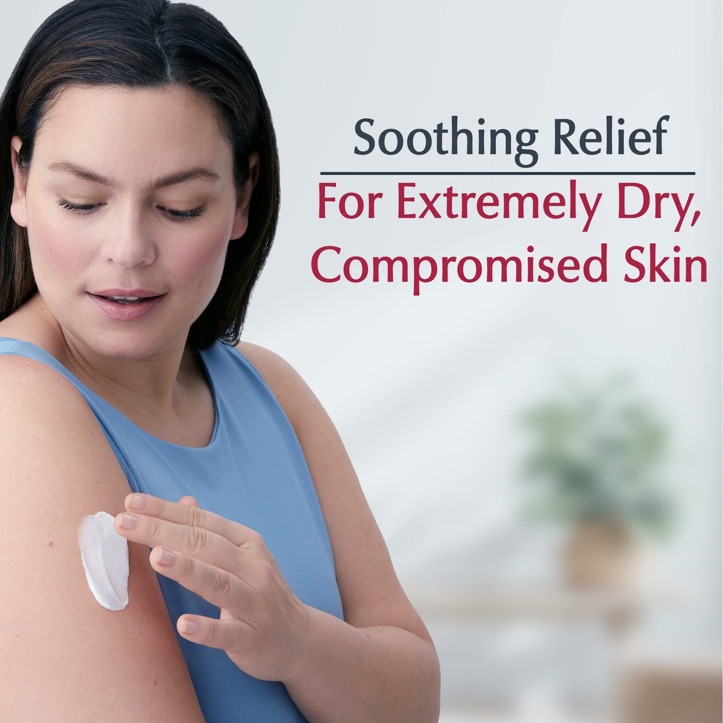 Eucerin Original Healing Cream, Unscented Body Cream for Extremely Dry, Sensitive and Compromised Skin, Emollient Enriched Body Moisturizer, 16 Oz
