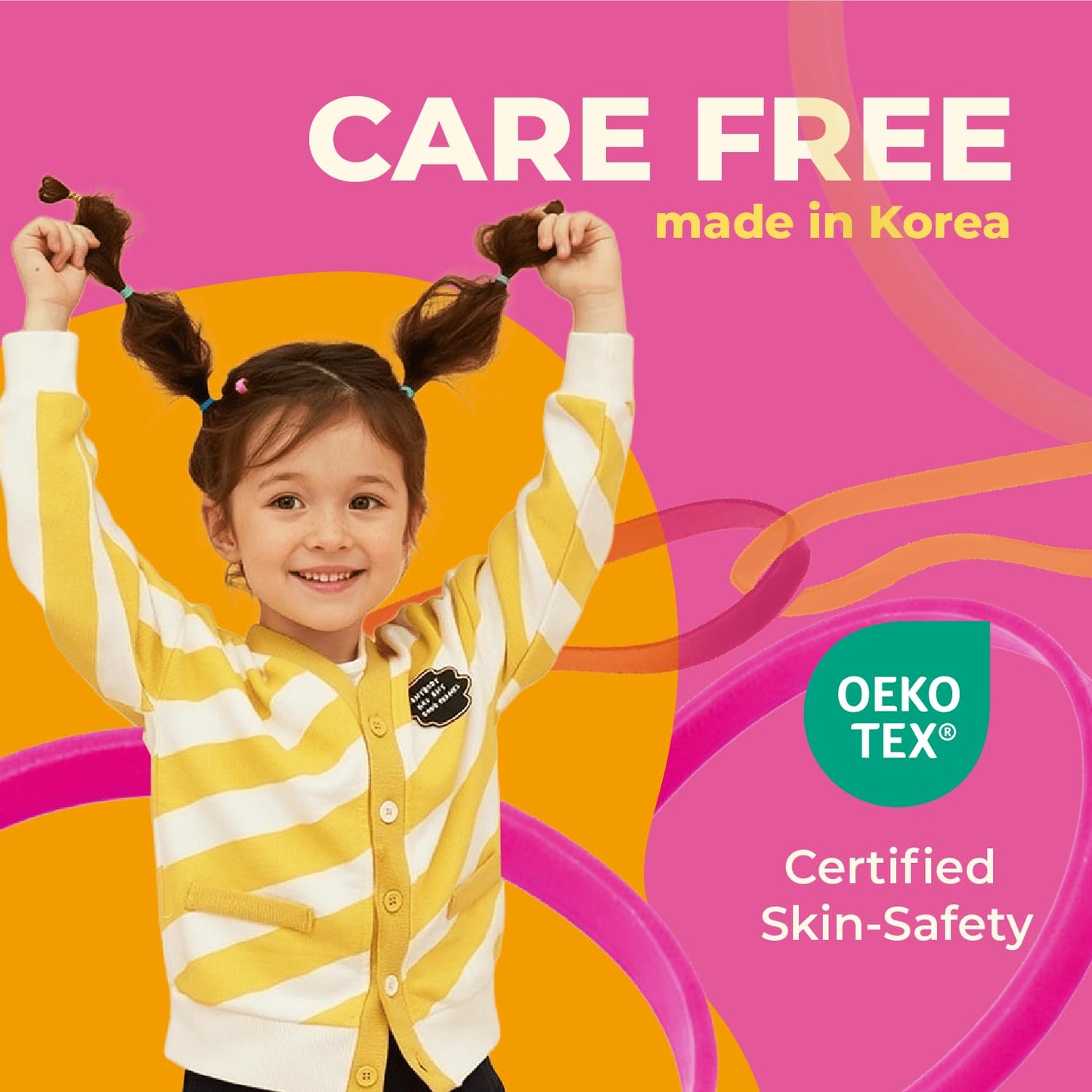 [Made in Korea] PONIIBAND Non-Toxic & Safe 2000pcs 0.8-Inch Clear Elastic Hair Bands - Ouchless Mini Small Rubber Bands for Kids Girls Hair Ties Beauty and Personal Care PONIIBAND