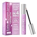 Eyelash Growth Serum Volumizing Lash Serum For Eyelash Growth Longer & Thicker Lash Enhancing serum With Natural Formula Vegan & Cruelty-Free (5mL)