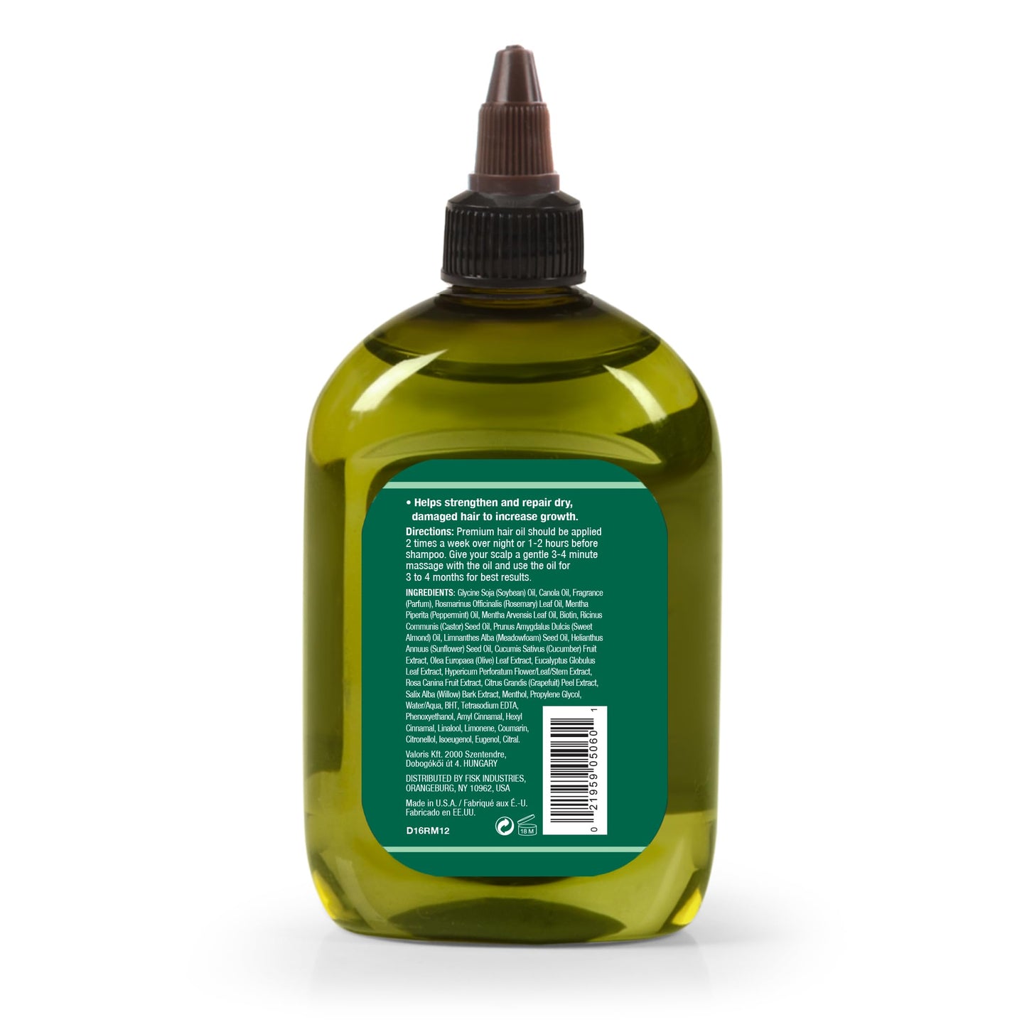 Difeel Rosemary and Mint Premium Hair Oil with Biotin - LARGE 12 oz. - Natural Rosemary Oil for Hair Growth & Biotin
