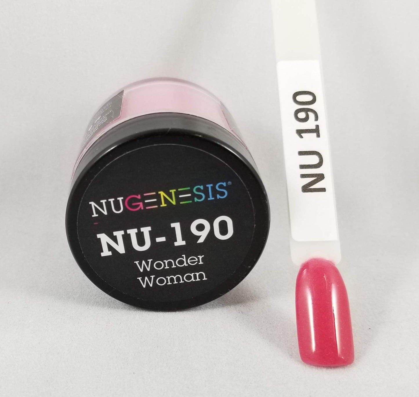 NuGenesis Nail Dipping Powder Color 1.5oz/43g Jar - (NU190 WONDER WOMAN) Beauty & Personal Care Nugenesis