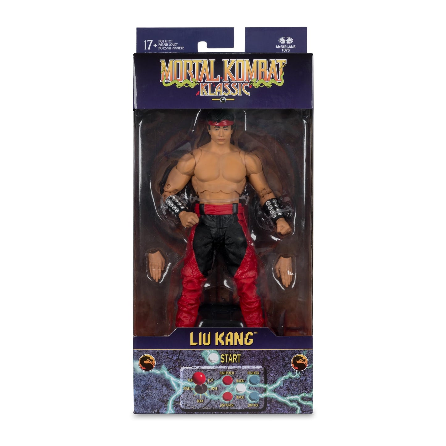 McFarlane Toys- Mortal Kombat Klassic Liu Kang 7in Action Figure