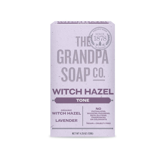 SOAP BAR WITCH HAZEL Beauty & Personal Care The Grandpa Soap Company