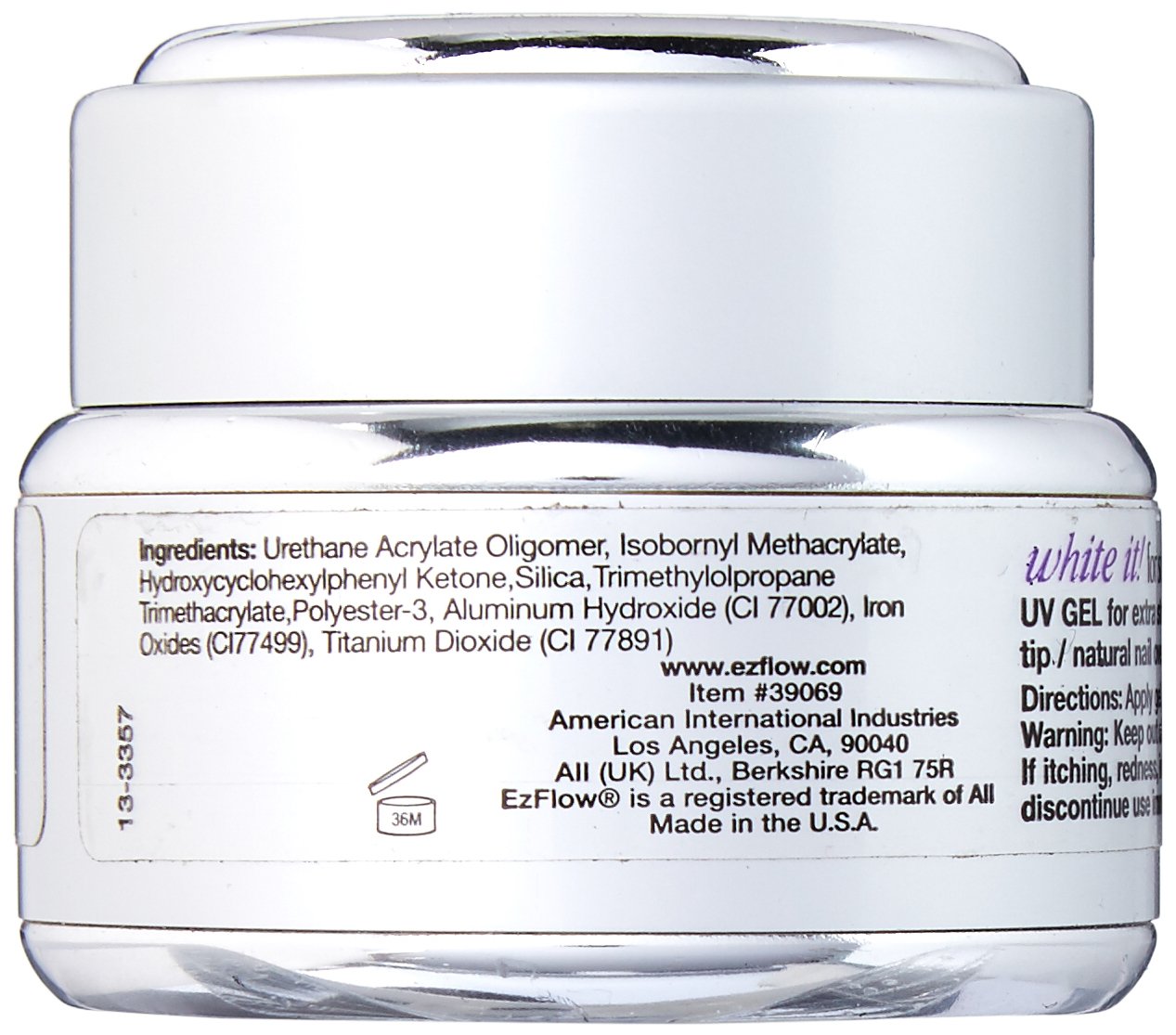 EZ Flow Gel It Gels White It, 0.5 Ounce Beauty & Personal Care EzFlow
