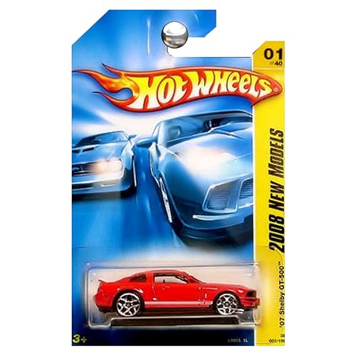 Hot Wheels 2008 New Model '07 Shelby GT-500 1/64 Scale Die Cast Car