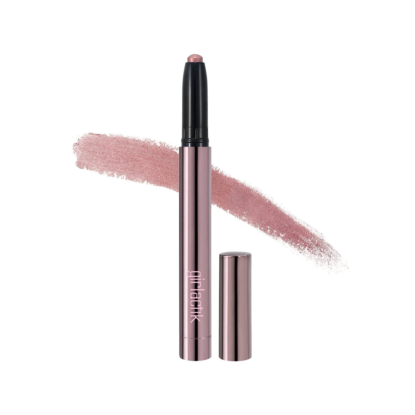 Girlactik Creamy Eyeshadow Stick- Long Lasting and Water-Resistant, Shimmering and Matte Colors Eye Shadow Stick Makeup, Built-in sharpener - 2 g
