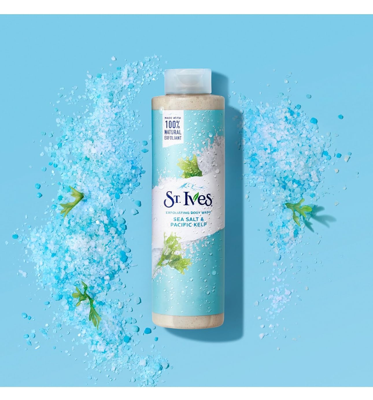 St Ives Body Wash Sea Salt & Pacific Kelp 22 Ounce (650ml) (Pack of 2)