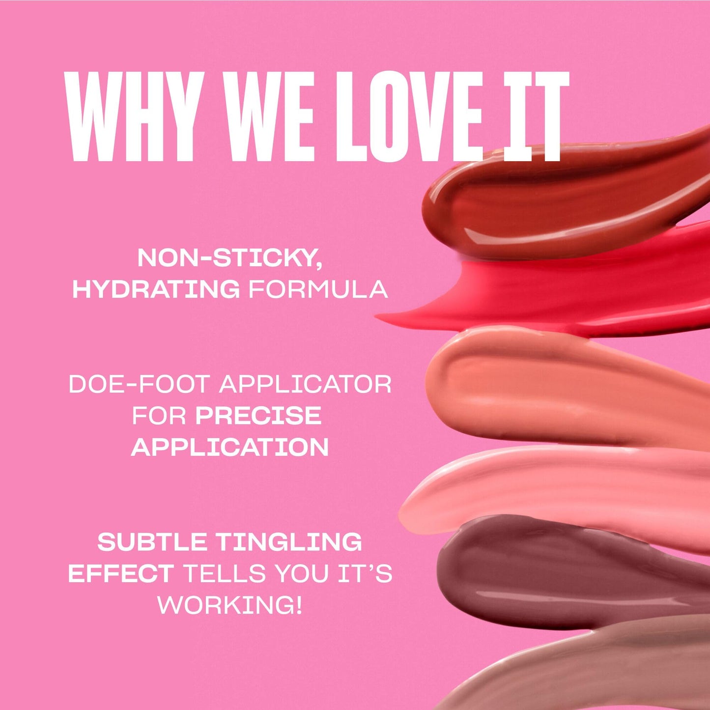 BABE ORIGINAL Plumping Lip Jelly for Fuller Looking Lips | Lip Gloss with Peptides Hyaluronic Acid Plumps & Hydrates Lips | Cruelty-Free, Vegan