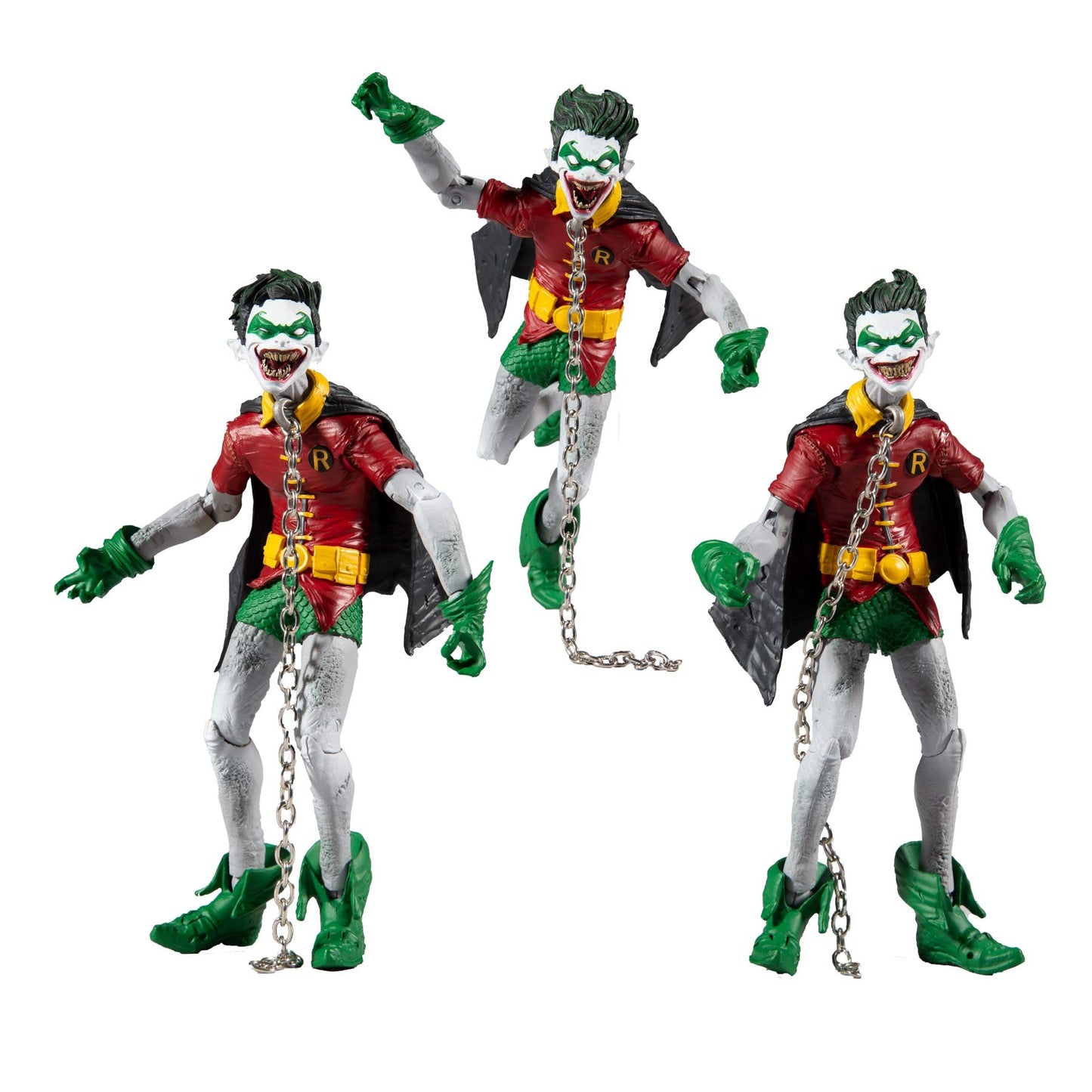 McFarlane Toys DC Multiverse Robin Earth -22 (Dark Nights: Metal) 7" Action Figure with Build-A Parts for 'The Merciless' Figure (15422)