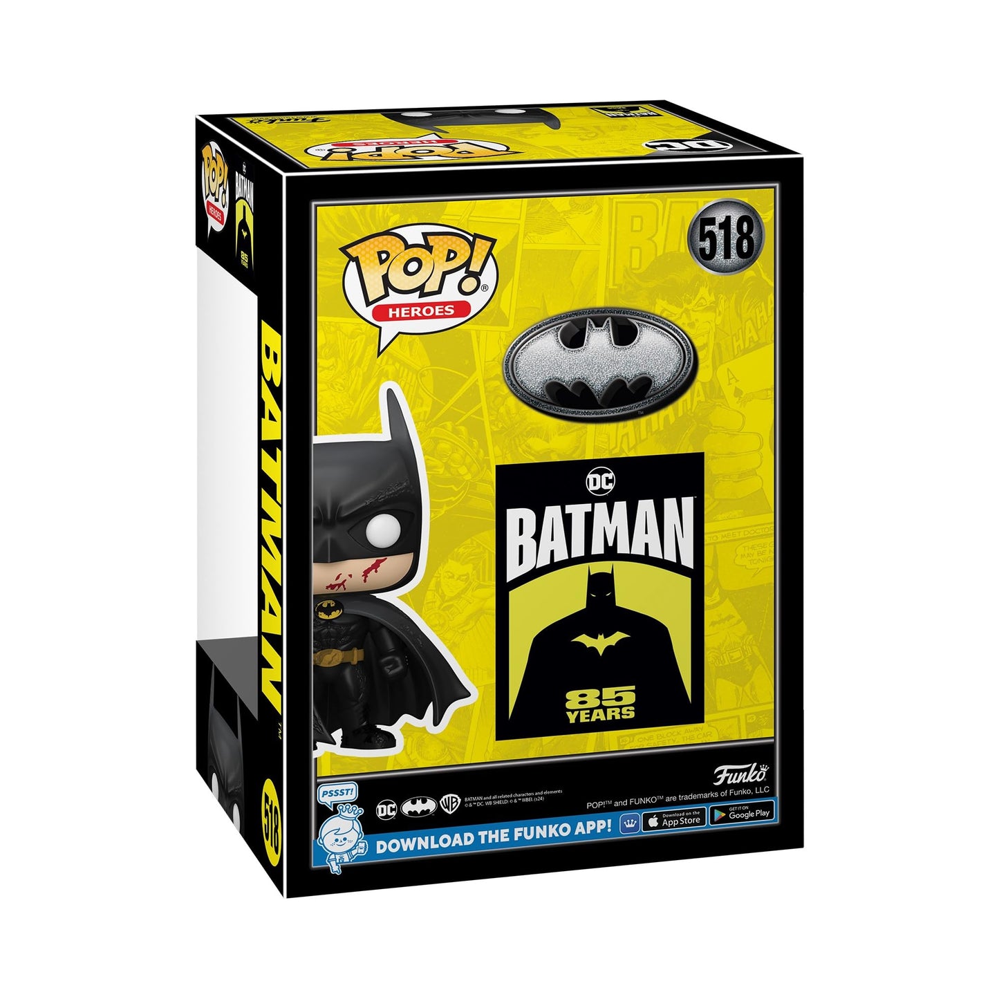 Funko POP! Movies: Batman's 85th Anniversary - Batman - Collectable Vinyl Figure - Gift Idea - Official Merchandise - for Kids & Adults - Movies Fans…