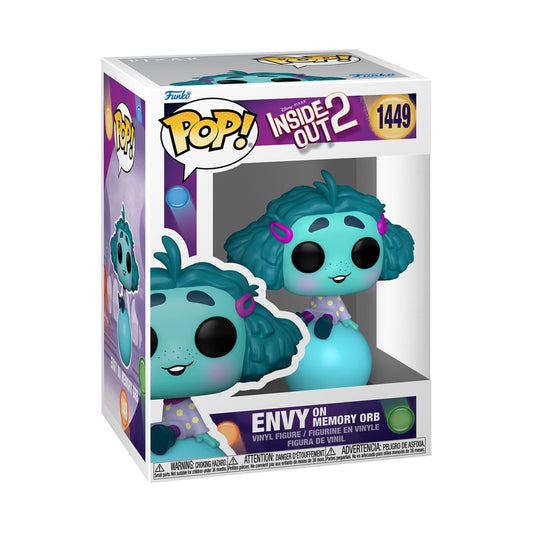 Funko POP! Disney: Inside Out 2 - Envy on Memory Orb - Collectable Vinyl Figure - Gift Idea - Official Merchandise - for Kids & Adults - Movies Fans…