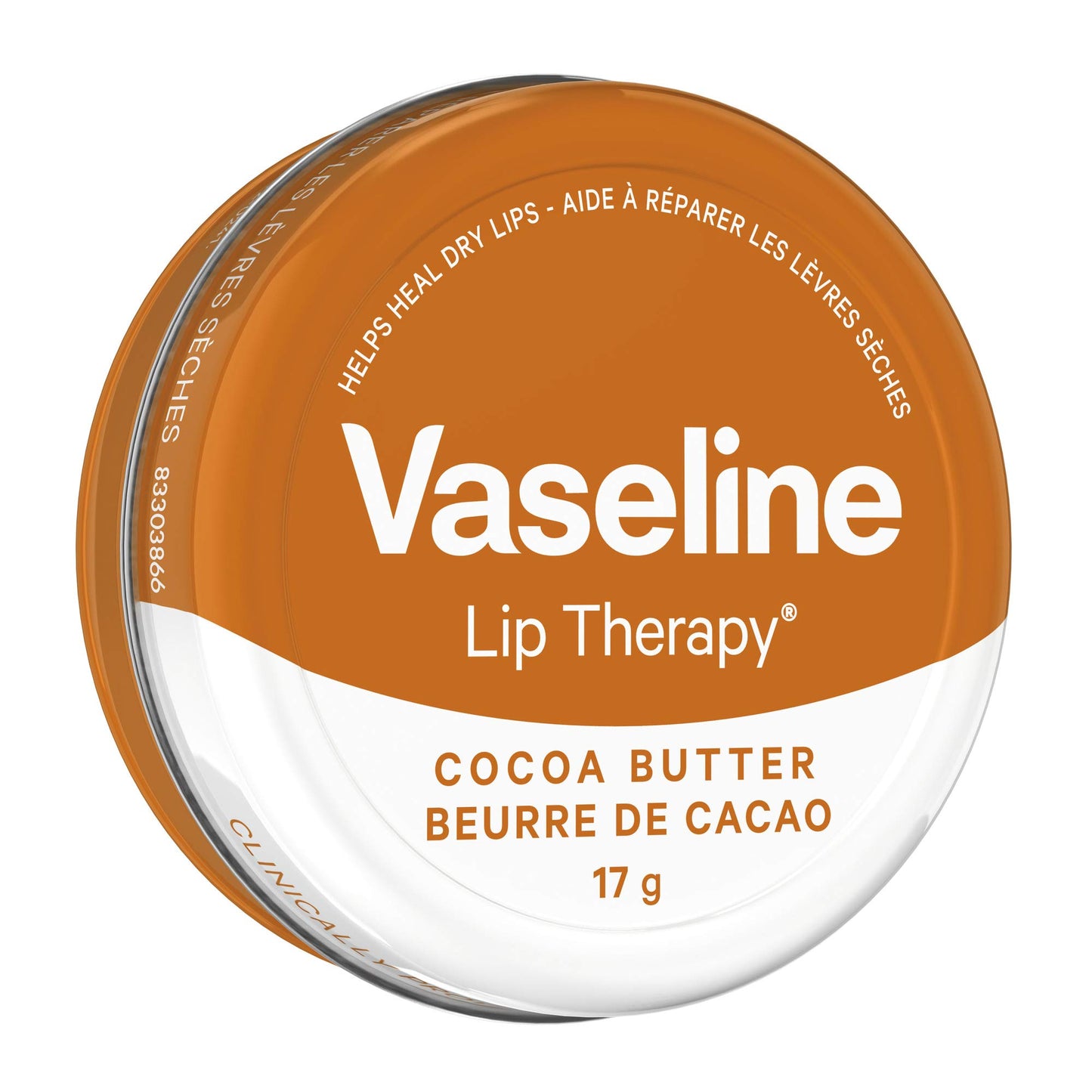 Vaseline Lip Therapy Lip Balm Tin, Cocoa Butter, 0.6 oz Beauty and Personal Care Vaseline