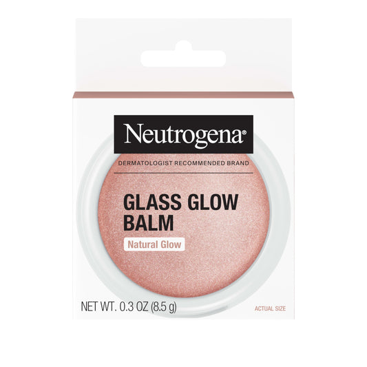 Neutrogena Glass Glow Balm Natural Glow, Balm Makeup for Dewy Radiant Skin, 0.3 oz