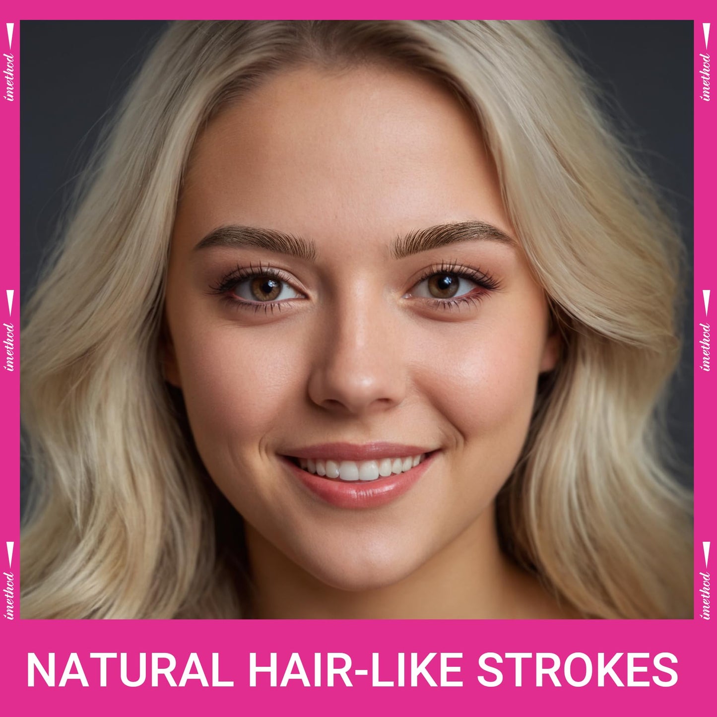 iMethod Eyebrow Pen - Eyebrow Pencil Magic 2-in-1 Eye Brow Pencils for Women with 4-Fork-Tip and Precise Brush-Tip Create Natural Hair-Like Brows Beauty and Personal Care iMethod