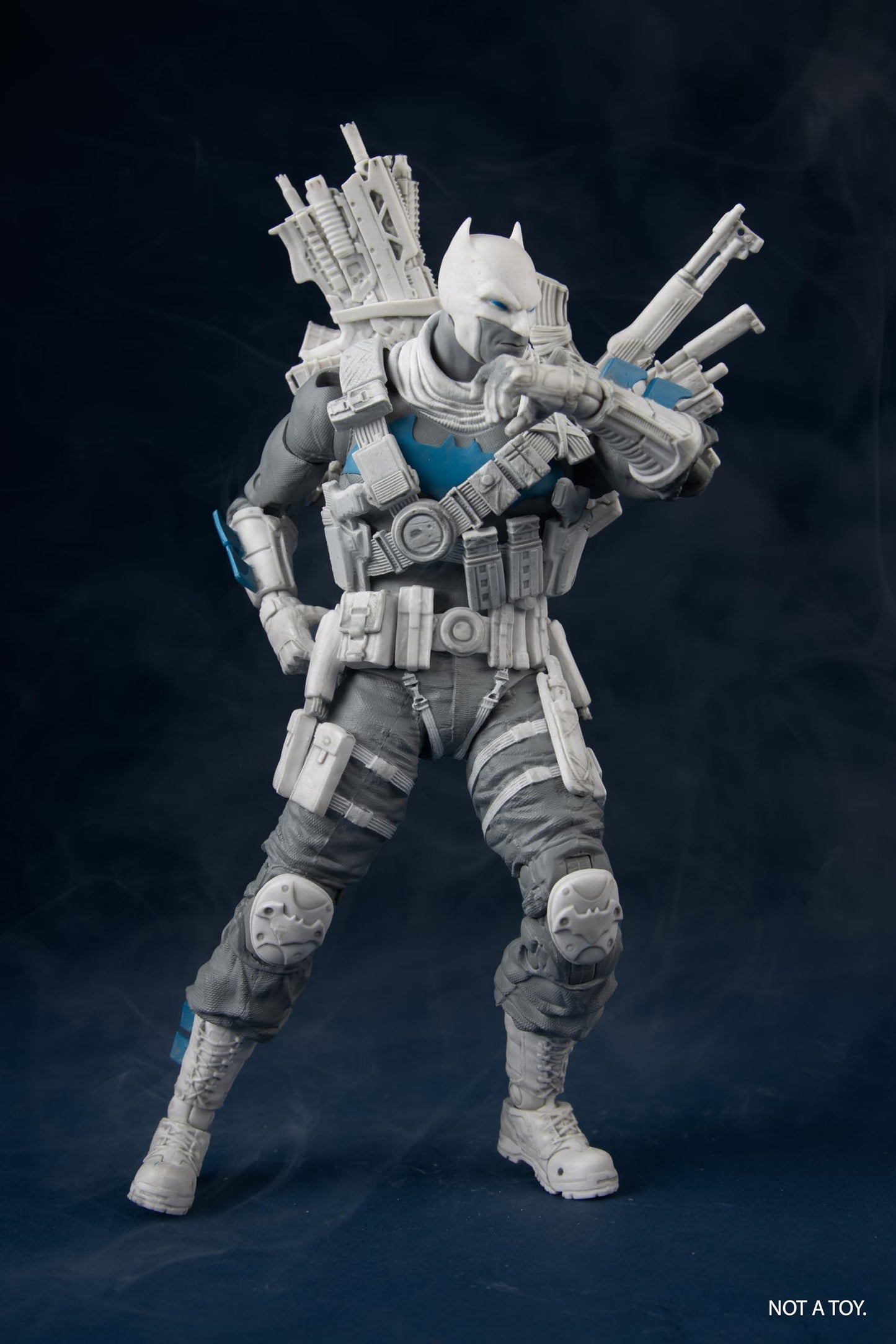 McFarlane Toys DC The Grim Knight Black and White Figure with Accent Gold Label, 7-Inch