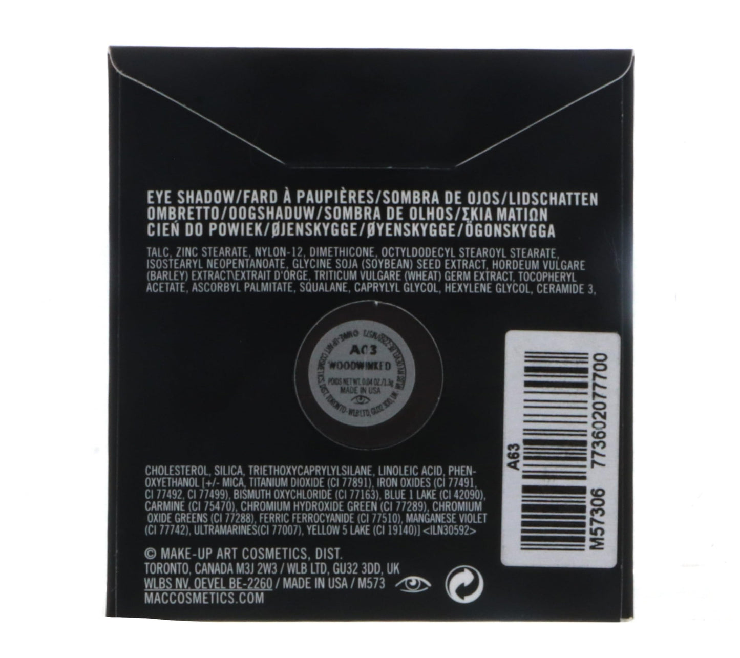 MAC Small Eye Shadow Refill Pan - Woodwinked 1.3g