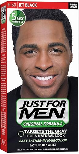 Just For Men Shampoo In Hair Color, Jet Black 60 1 ea